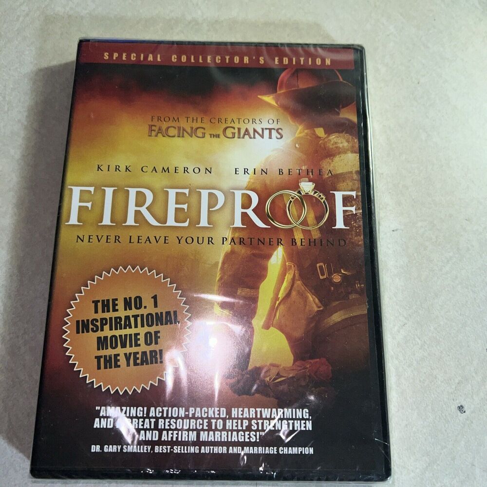 Fireproof DVD Kirk Cameron Erin Bethea Special Collectors Edition New Factory Se